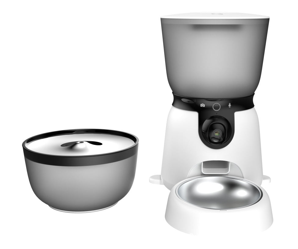 Smart Pet Feeder with Camera & App Control | Automatic WiFi Cat & Dog Feeder