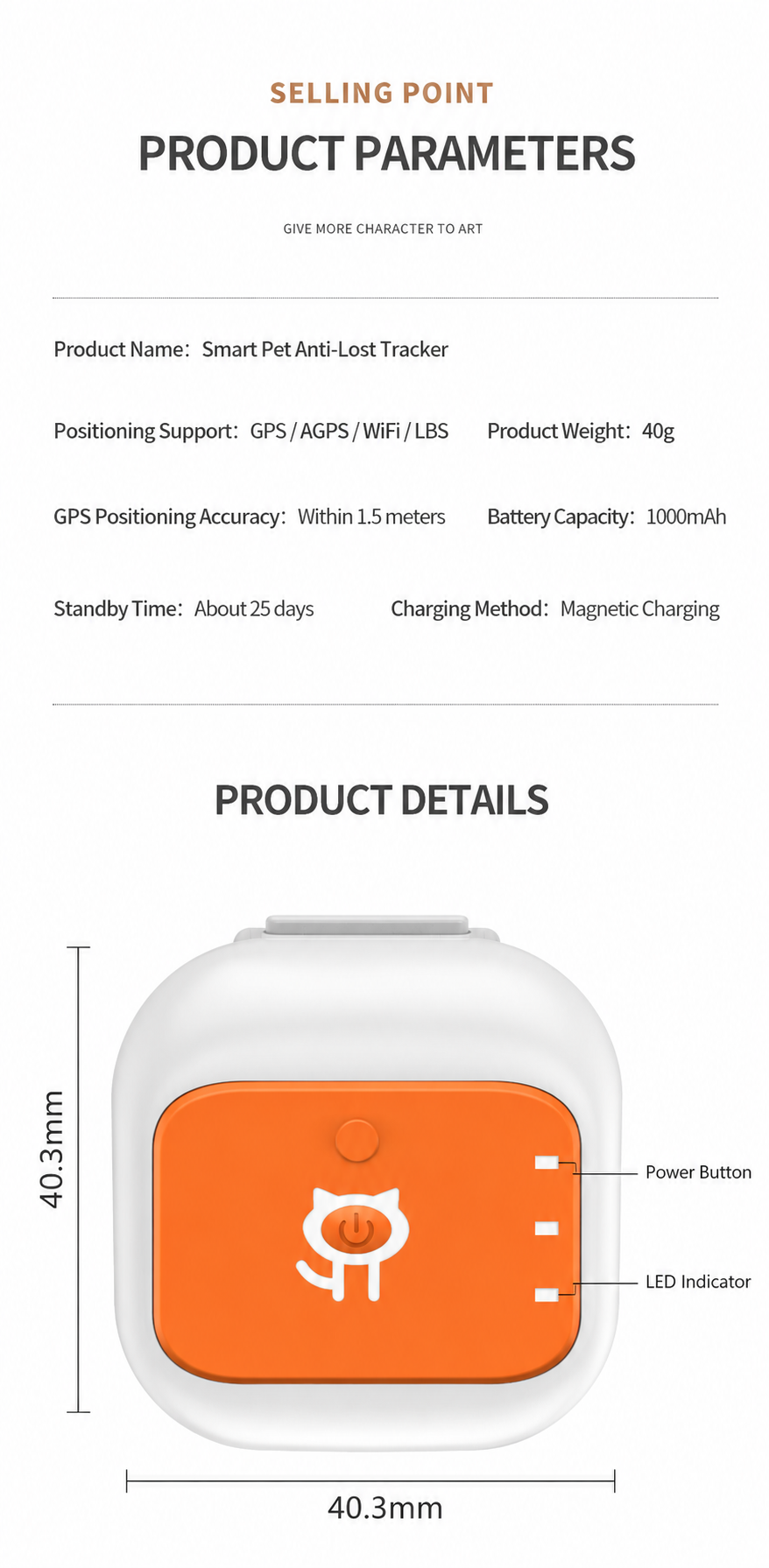 4G GPS Pet Tracker Collar – Real-Time Tracking for Dogs & Cats with Geo-Fence Alerts